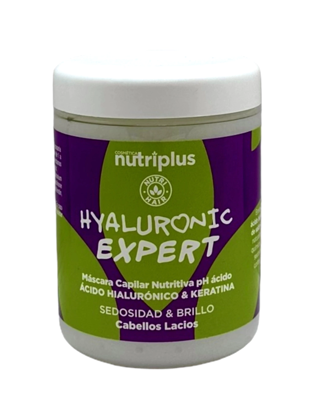 Mascara capilar nutritiva Hyaluronic Expert 300g Nutriplus